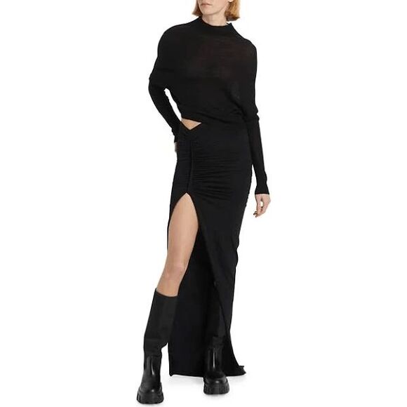 Rick Owens Edfu Skirt Size 44/US8 $555 - Picture 1 of 9